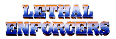 Lethal Enforcers I & II - Clear Logo