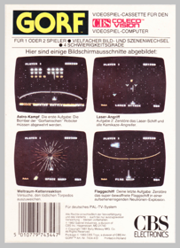 Gorf - Box - Back Image