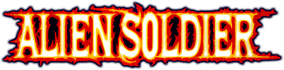 Alien Soldier - Clear Logo Image