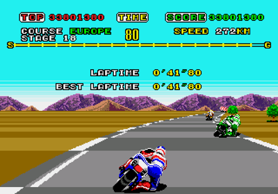 Super Hang-On - Screenshot - Gameplay Image