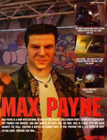 Max Payne - Advertisement Flyer - Front