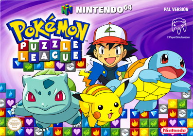 Pokémon Puzzle League - Box - Front - Reconstructed Image