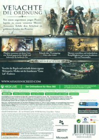 Assassin's Creed IV: Black Flag - Box - Back