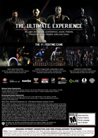 Mortal Kombat XL - Box - Back