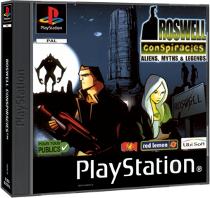 Roswell Conspiracies: Aliens, Myths & Legends - Box - 3D