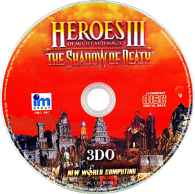 Heroes of Might and Magic III: The Shadow of Death - Disc