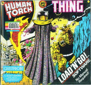 Questprobe featuring The Human Torch and The Thing