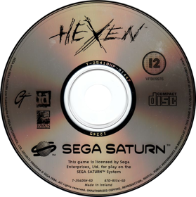 Hexen: Beyond Heretic - Disc Image