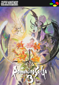 Romancing Sa·Ga 3 - Fanart - Box - Front