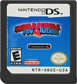 Bubble Bobble Revolution - Cart - Front Image