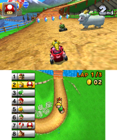 Mario Kart 7 - Screenshot - Gameplay
