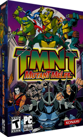 TMNT: Mutant Melee - Box - 3D