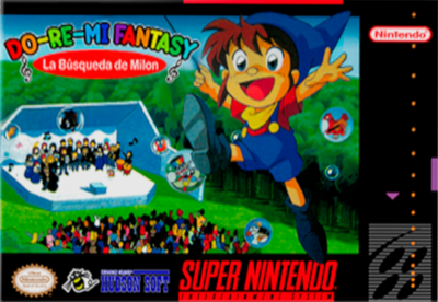 DoReMi Fantasy: Milon no DokiDoki Daibouken - Fanart - Box - Front