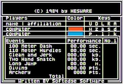 HesGames - Screenshot - Game Select