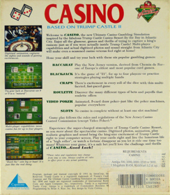 Trump Castle II - Box - Back