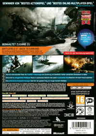 Battlefield 3 - Box - Back
