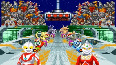 Waku Waku Ultraman Racing - Screenshot - Gameplay