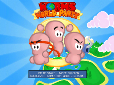 Worms World Party - Screenshot - Game Title