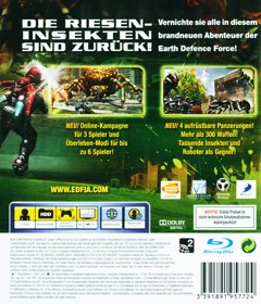 Earth Defense Force Insect Armageddon - Box - Back