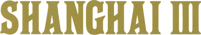 Shanghai III - Clear Logo Image