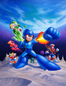 Mega Man V - Fanart - Background