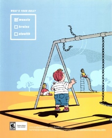 Sly 3: Honor Among Thieves - Advertisement Flyer - Front