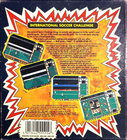 International Soccer Challenge - Box - Back