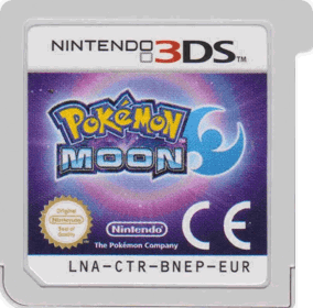 Pokémon Moon - Cart - Front