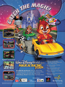 Walt Disney World Quest: Magical Racing Tour - Advertisement Flyer - Front