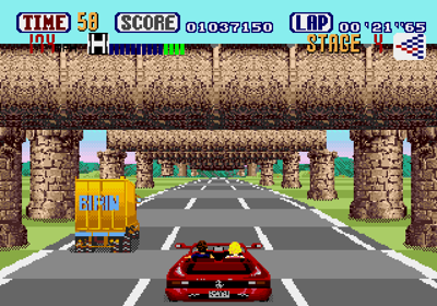 OutRun - Screenshot - Gameplay