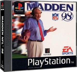 Madden NFL 98 - Box - 3D