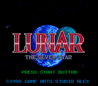 Lunar: The Silver Star - Screenshot - Game Title