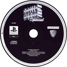 Sonic Wings Special - Disc Image