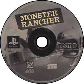 Monster Rancher - Disc Image