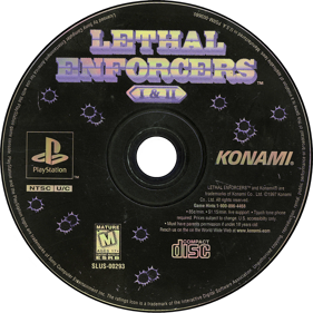 Lethal Enforcers I & II - Disc Image