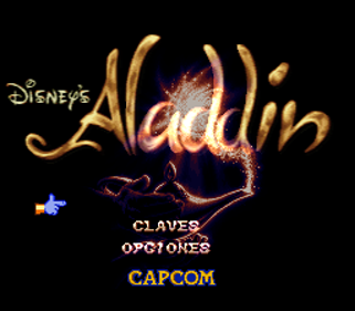 Disney's Aladdin - Screenshot - Game Title
