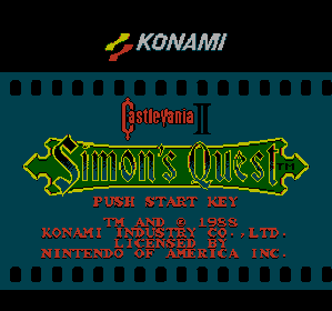 Castlevania II: Simon's Quest Redacted - Screenshot - Game Title
