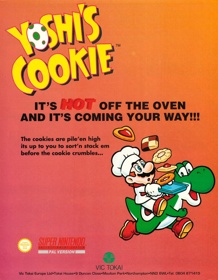 Yoshi's Cookie - Advertisement Flyer - Front
