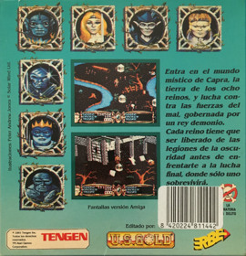 Gauntlet III: The Final Quest - Box - Back