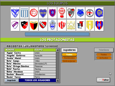 PC Fútbol Argentina 4.0: Apertura '96 - Screenshot - Gameplay
