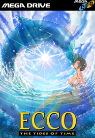 Ecco: The Tides of Time - Fanart - Box - Front
