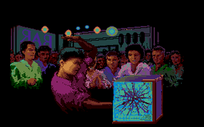 The Karate Kid: Part II: The Computer Game - Screenshot - Gameplay