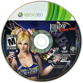 Lollipop Chainsaw - Disc Image