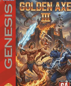 Golden Axe III - Fanart - Box - Front