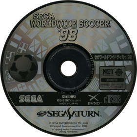 Worldwide Soccer '98 - Disc Image