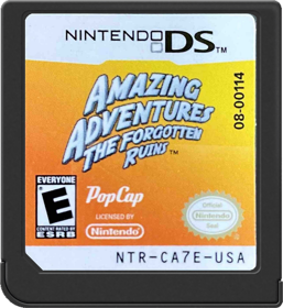 Amazing Adventures: The Forgotten Ruins - Cart - Front Image