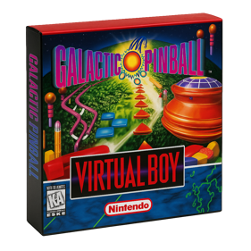 Galactic Pinball - Box - 3D