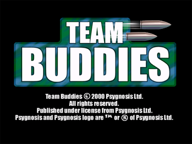 Team Buddies - Screenshot - Game Title