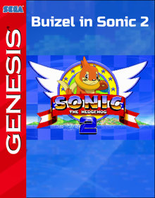 Buizel in Sonic 2 - Fanart - Box - Front