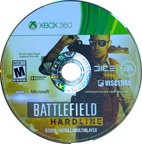 Battlefield: Hardline - Disc
